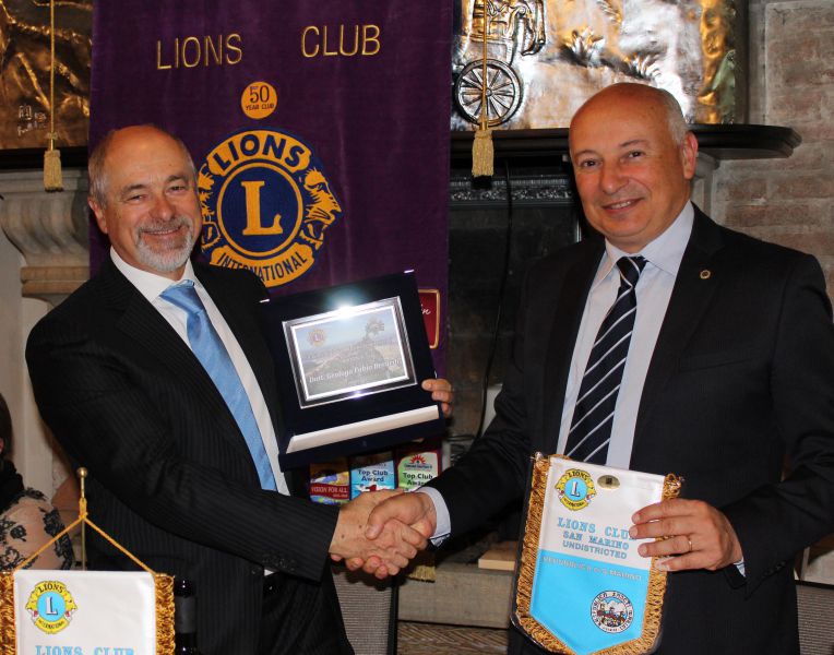 Il Lions Club San Marino Undistricted incontra  i dirigenti della Protezione Civile San Marino