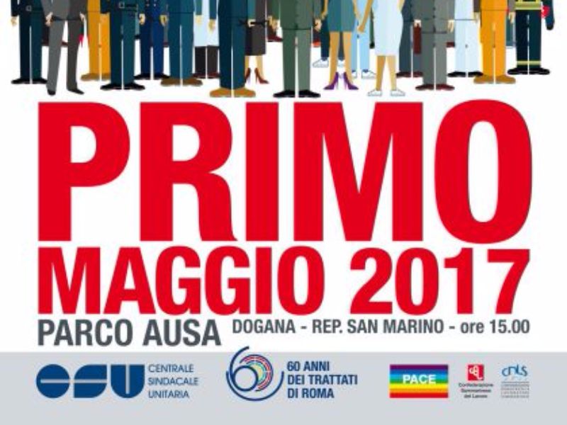 San Marino. CSU, Festa 1° Maggio: il programma