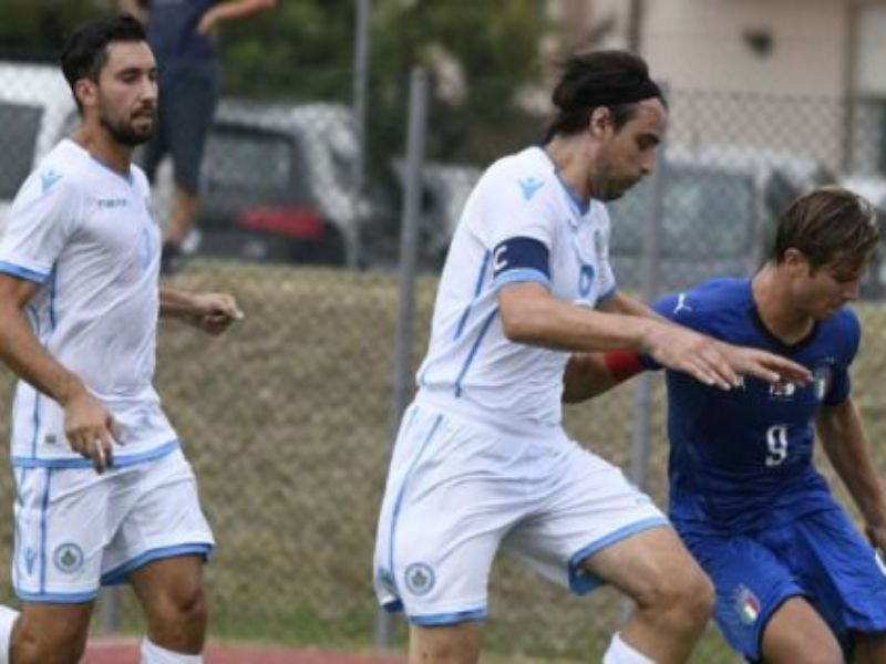 San Marino. Italia Under 20 – San Marino 4-0, amichevole