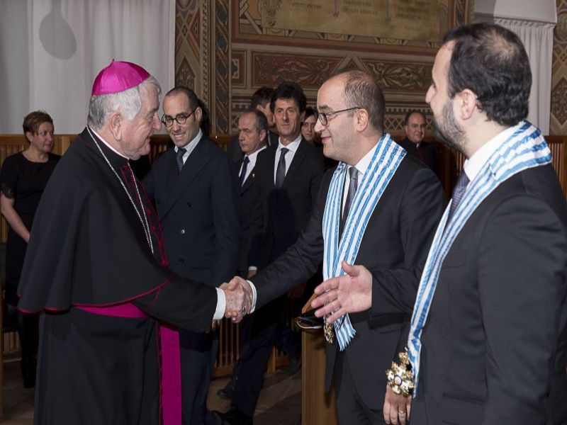 San Marino. Il nuovo Nunzio Apostolico ha presentato le proprie Credenziali alla Reggenza