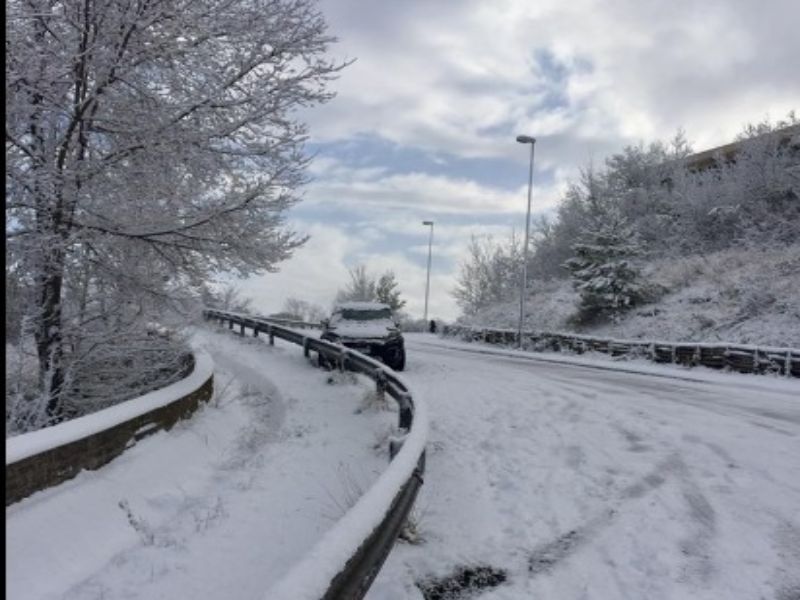 Neve a San Marino, riapre lo stabilimento Erba Vita a Chiesanuova