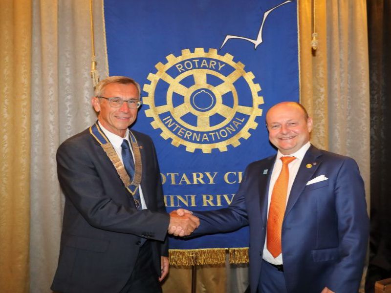 Temeroli nuovo presidente del Rotary Club Rimini Riviera