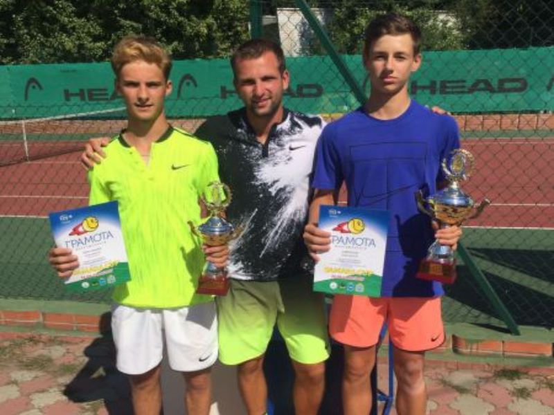 San Marino. Il giovane allievo dell’Academy Alexander Binda ha vinto il doppio nella Samara Cup