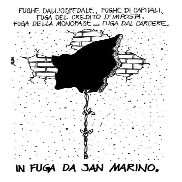 San Marino. L’evasione vista da Ranfo