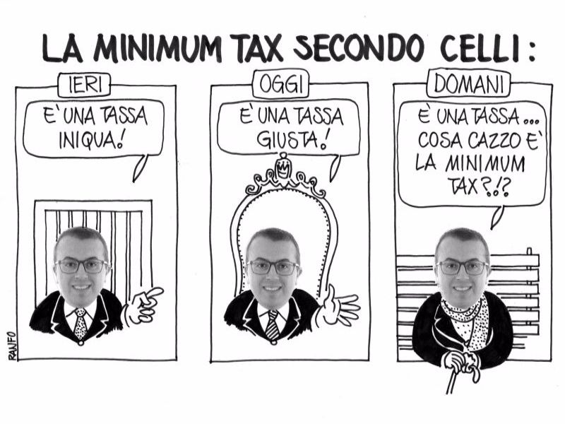 San Marino. Ranfo: la minimum tax secondo Celli