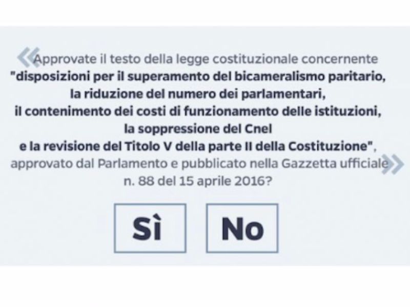 Rimini. Referendum costituzionale: affluenza e andamento del voto