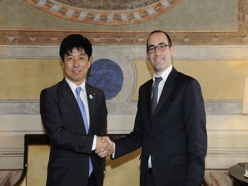 San Marino. Il Ministro per gli Affari Esteri giapponese in visita sul Titano