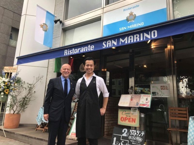 San Marino. Danilo Chiaruzzi: inaugurato ristorante sammarinese a Tokyo