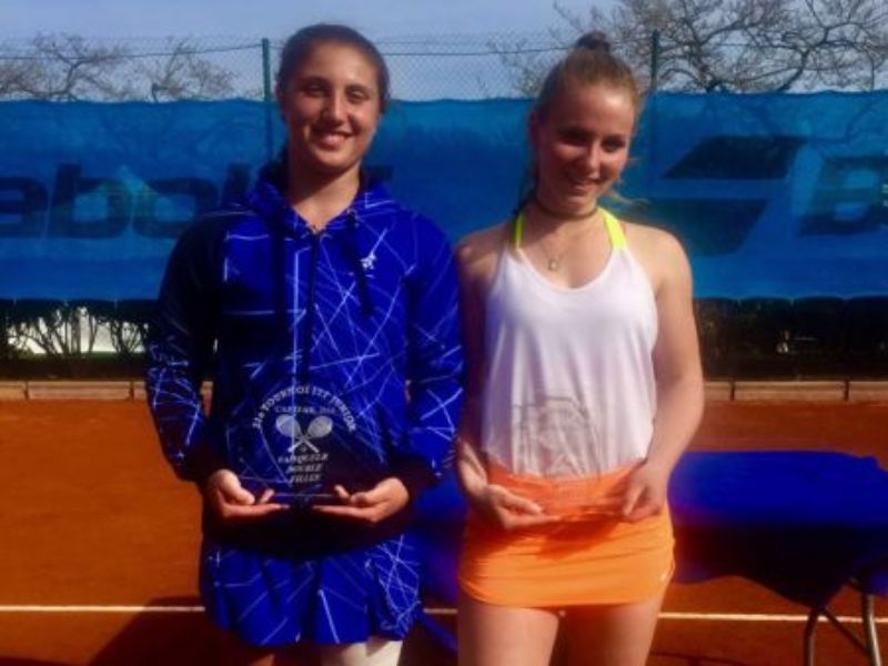 San Marino. Isabella Tcherkes Zade vince il titolo di doppio nel Torneo Itf Junior Tour di Cap d’Ail