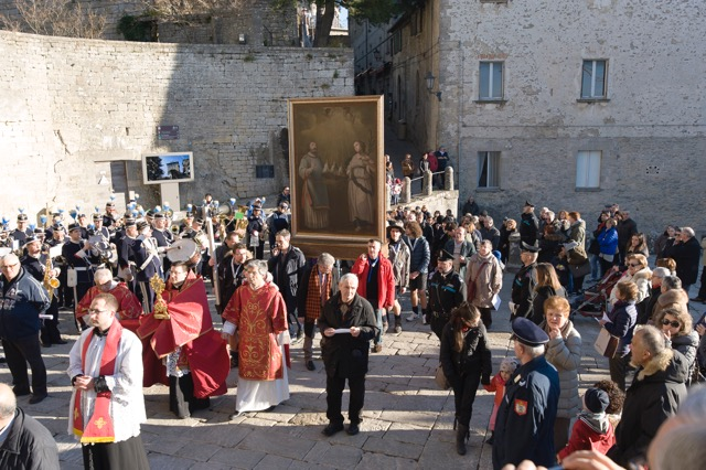 San Marino. Festa di Sant’Agata, il governo: Unione e forza per superare insieme le difficoltà