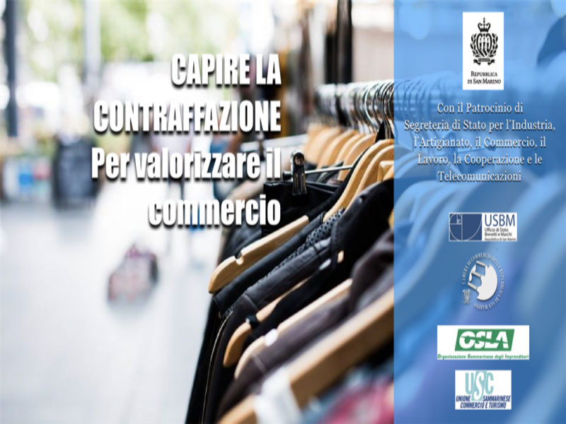 San Marino. Valorizzare il commercio: una serata pubblica per combattere la contraffazione