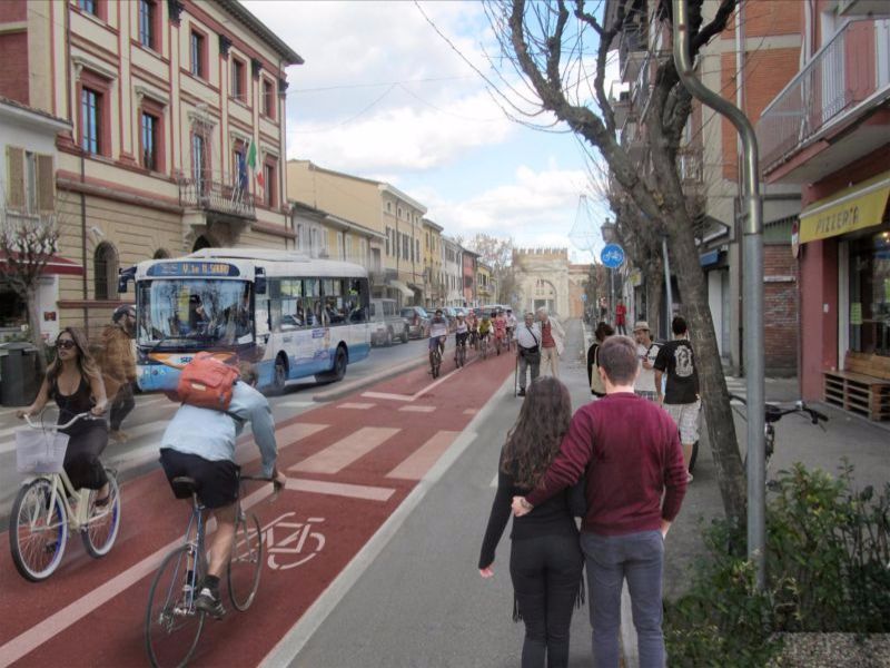 Rimini. Un riminese su cinque va al lavoro in bicicletta. In città oltre 100 km di ciclabili