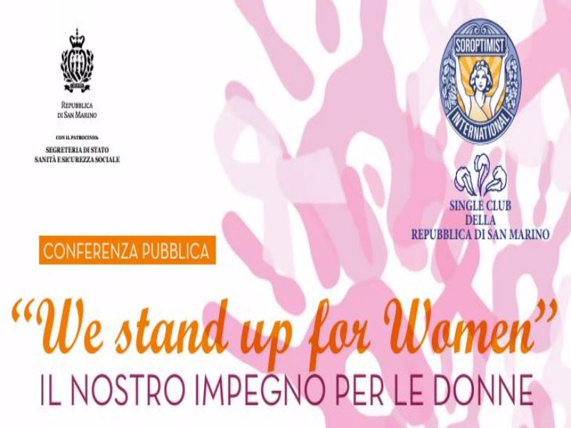 San Marino. Soroptimist Club per la “Giornata Internazionale della lotta alla violenza sulle donne”