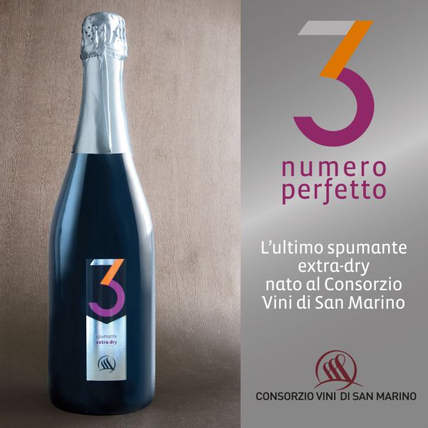 Il Consorzio Vini San Marino presenta il nuovo spumante “3”