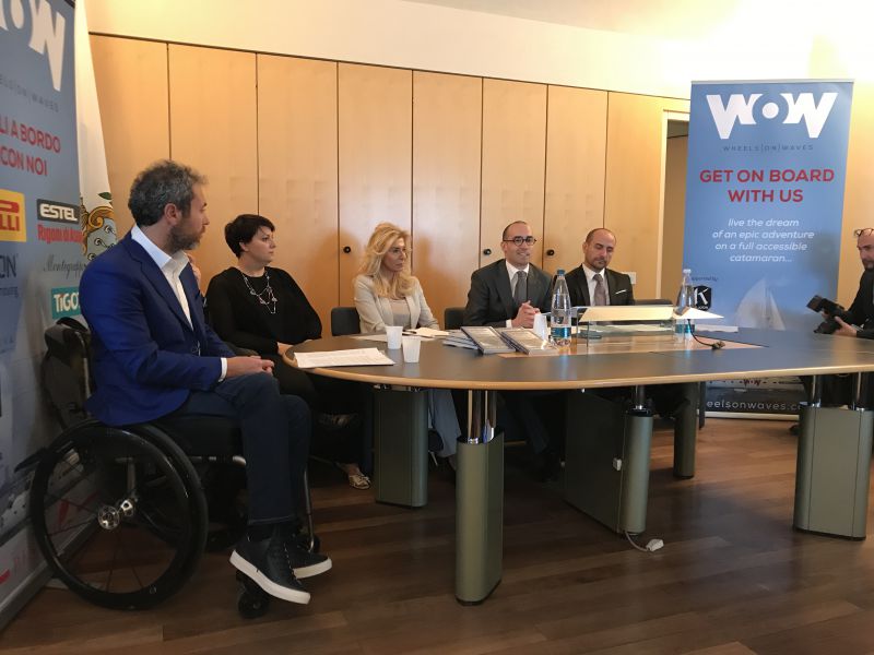 San Marino alla regata “Wheels on wawes”: la presentazione a Palazzo Pubblico