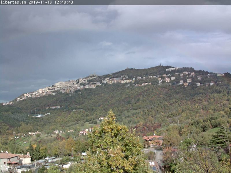 San Marino. Meteo: dopo un weekend da 50 mm di pioggia, inizio settimana tra nuvole e deboli piogge