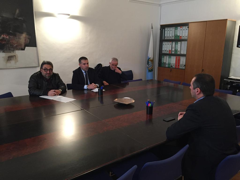 San Marino. Delegazione della Consulta per l’Informazione ricevuta da Teodoro Lonfernini