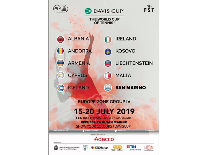 Coppa Davis: domani al via gli incontri