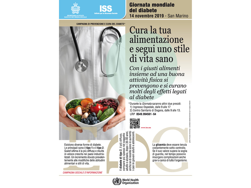 Giornata Mondiale contro il Diabete: l’impegno costante di San Marino