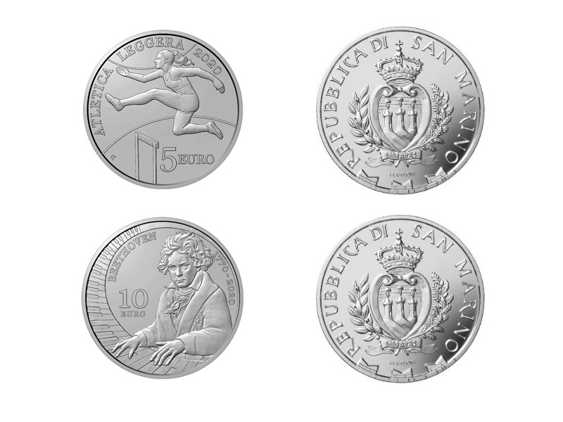 San Marino. L’Ufficio Filatelico annuncia due nuove serie numismatiche