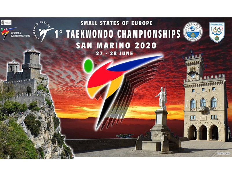 A San Marino nel 2020 la prima edizione del Campionato Europeo dei Piccoli Stati di Taekwondo