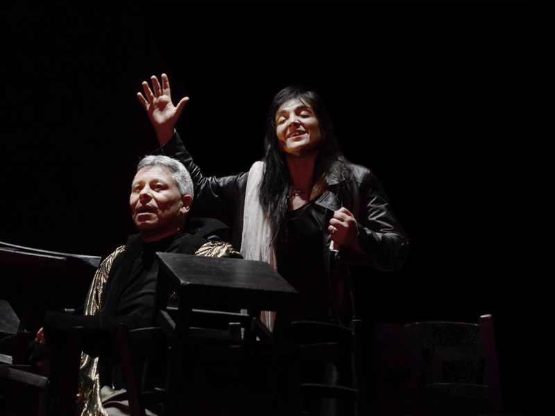 Tornano a San Marino Teatro, Elena Bucci e Marco Sgrosso in Antigone Quartet Concerto