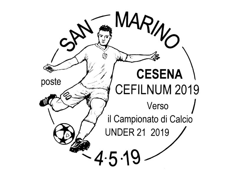 Annullo speciale per al mostra CEFILNUM 2019 a Cesena