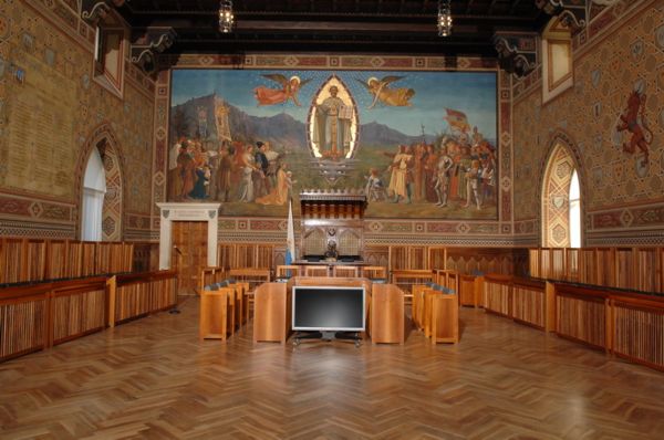 San Marino. Consiglio Grande e Generale, resoconto seduta del 18 ottobre mattina