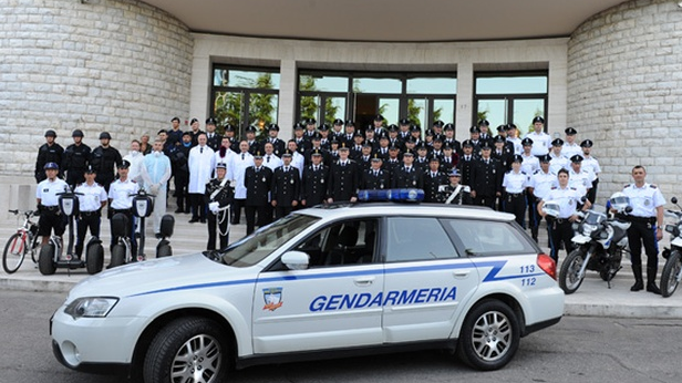 San Marino. Operatività della Gendarmeria nel 2019