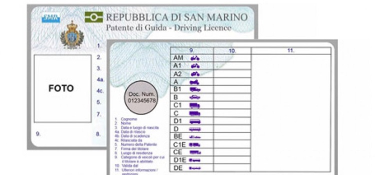 San Marino. Invariate le modalità di accesso al Servizio Patenti