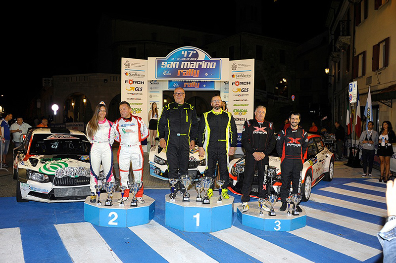 Vagnini vincitore del San Marino Rally Show