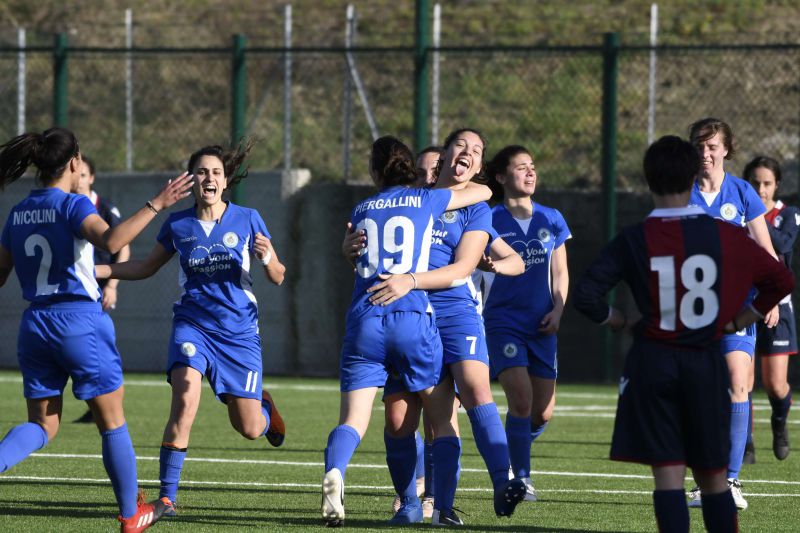Calcio femminile: la San Marino Accademiy vince in extremis col Bologna