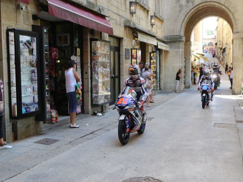 Le strade di San Marino si trasformano in un circuito