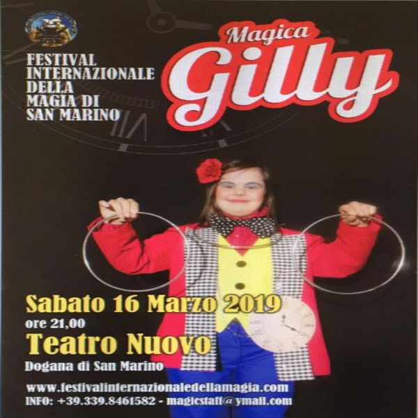 San Marino. La giovane illusionista Gilly protagonista al Teatro Nuovo