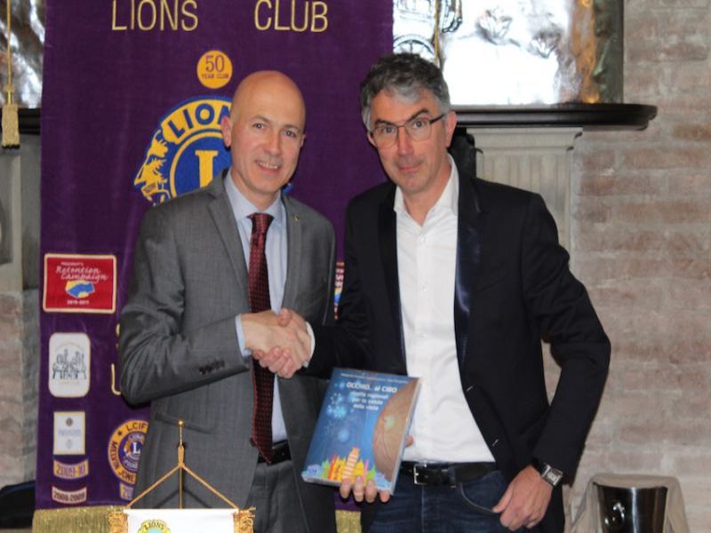 Il dott. Alessandro Mularoni al Lions Club di San Marino