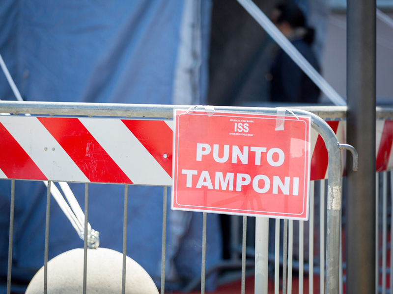 Nuove regole per usufruire dei tamponi per l’accesso all’ospedale di San Marino
