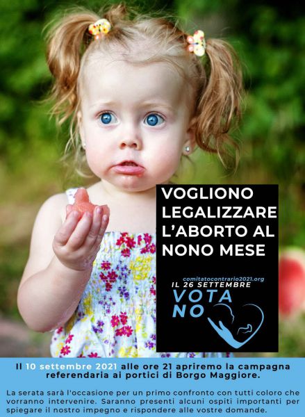 San Marino. Referendum, Comitato contrario: “Vogliono legalizzare l’aborto fino al nono mese”