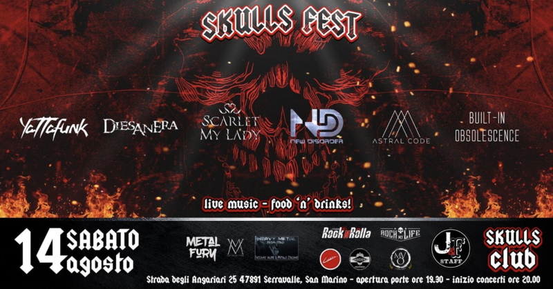 Skulls Fest : festival metal underground a San Marino