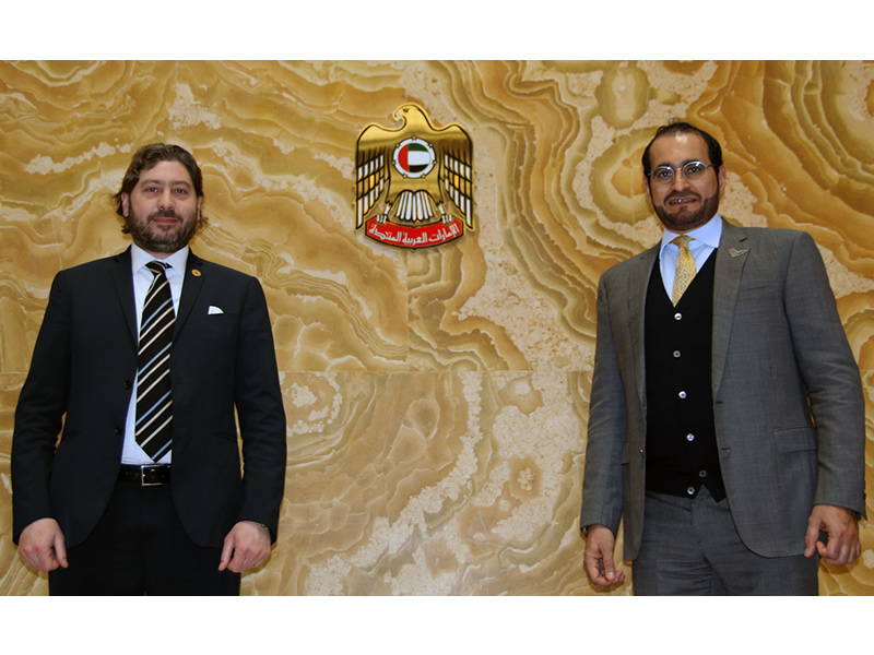 San Marino. Pedini Amati in visita all’Ambasciatore degli Emirati Arabi Uniti di Roma