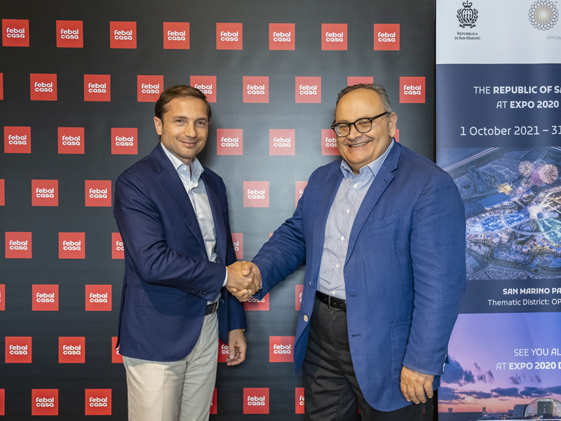 Accordo con Colombini Group come Sponsor del Padiglione di San Marino a Expo Dubai 2020