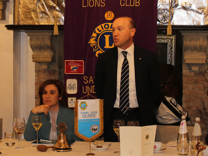 San Marino. Emanuele Cesarini nuovo Presidente Lions Club