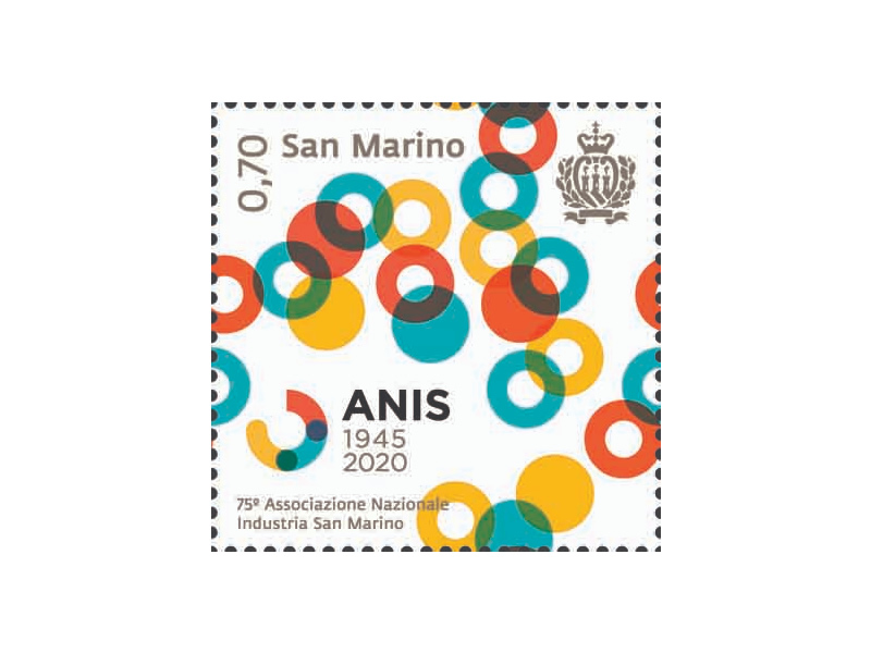 San Marino. Emissione in occasione dell’75° anniversario dell’Associazione Nazionale Industria
