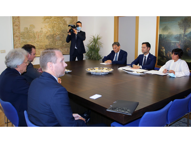 San Marino. I segretari Righi e Beccari incontrano l’ambasciatore russo Razov