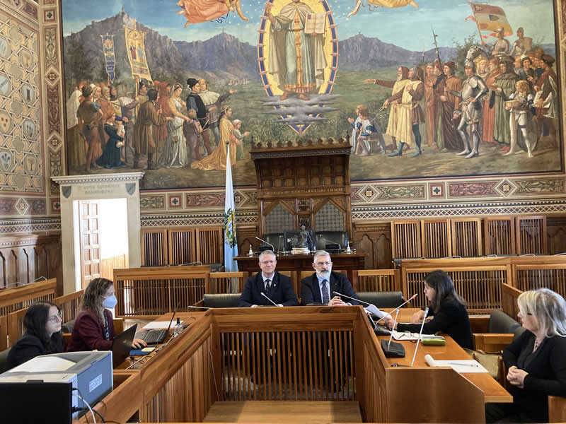 San Marino. Incontro del Gruppo Amicizia Interparlamentare