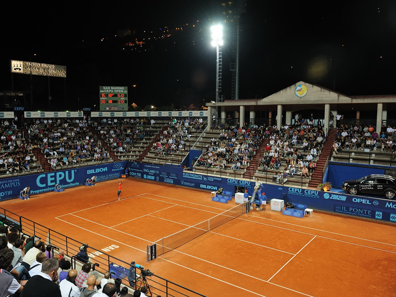 Tennis, oggi al via il main draw della 30ª edizione degli Internazionali di San Marino