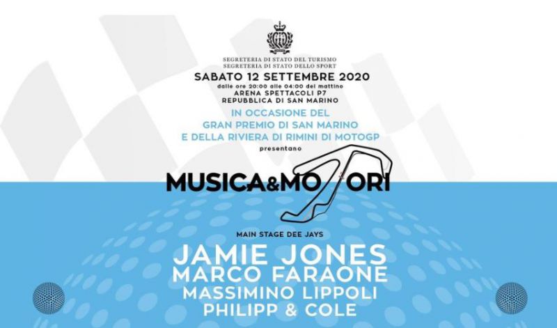 Musica e motori sabato sera a San Marino