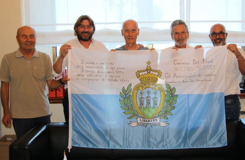 Quattro “ambasciatori del cammino” per San Marino