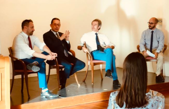 La visita del senatore Pittella a San Marino chiude la Mostra sui Padri fondatori dell’Ue
