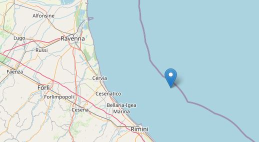 Terremoto a Rimini, scosse prima dell’alba