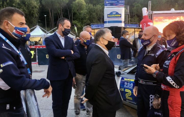 Jean Todt in visita a San Marino per il “Rallylegend”